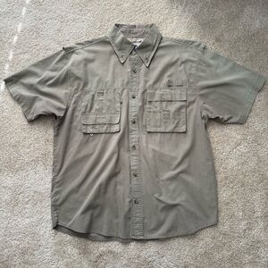 Rugged Earth, Men's Green Short Sleeve Shirt